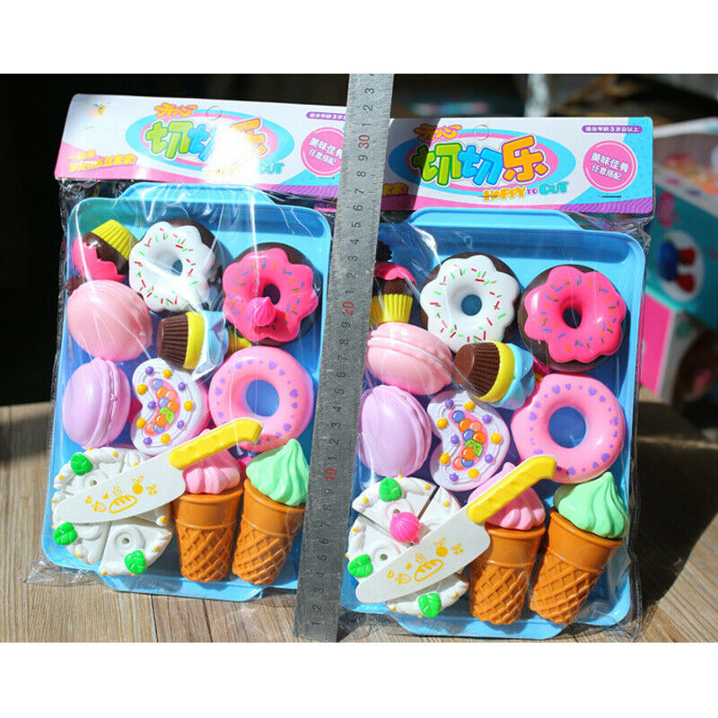 Pretend Play Early Education Children'S Kitchen Toys Plastic Simulation Foo R8M5