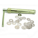 Practical Fimo Clady Extruder Green with 19 Disc Cake Deco SGM