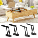 2pcs Steel Lift Up Coffee Table Mechanism Hardware Furniture Hinge Fitting E4R0