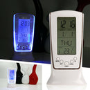 Calendar Thermometer Backlight LED Screen Digital Alarm Clock Desktop Clock