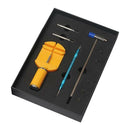 Watch Link Removing Tool Kit Wristwatch Band Pin Adjuster Remover Yellow