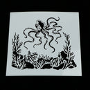 Painting Stencil Octopus Shape Patterns Drawing Airbrush Kids Gift Craft MO 3C