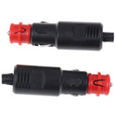 12V-24V Car Cigarette Lighter Power Connection Cigaret Socket Adaptor Male PluME