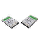 Set Of 2 2.5 Inch SATA HDD Laptop Internal Hard Drive 160GB 5400RPM 8M Cache