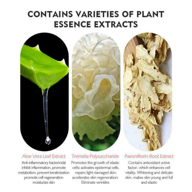 Face Serum AntiWrinkle Facial Essence Whiten Moisturizing Anti-allergy Hydr F2R8