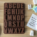 Silicone Chocolate Mold Letters Fondant Biscuit Decorating Tools Bakeware