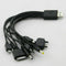 USB Cable 10in1 Universal Multi-Function Cell Phone B NEW SH Charger M4S1