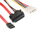 SATA 15+7pin Serial ATA Data and Power Combo Cable ( SATA 22Pin to 7Pin Data +