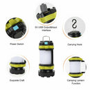 50000LM LED Flashlight Camping Lamp USB Rechargeable Work Light Torch 4 Modes bs