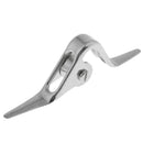 2pcs Stainless Steel Fishing Roller Guides Jigging Rod Guides