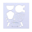 SN9F Hippo Cutting Dies Stencil DIY Scrapbooking Album Decor Paper Card Craft