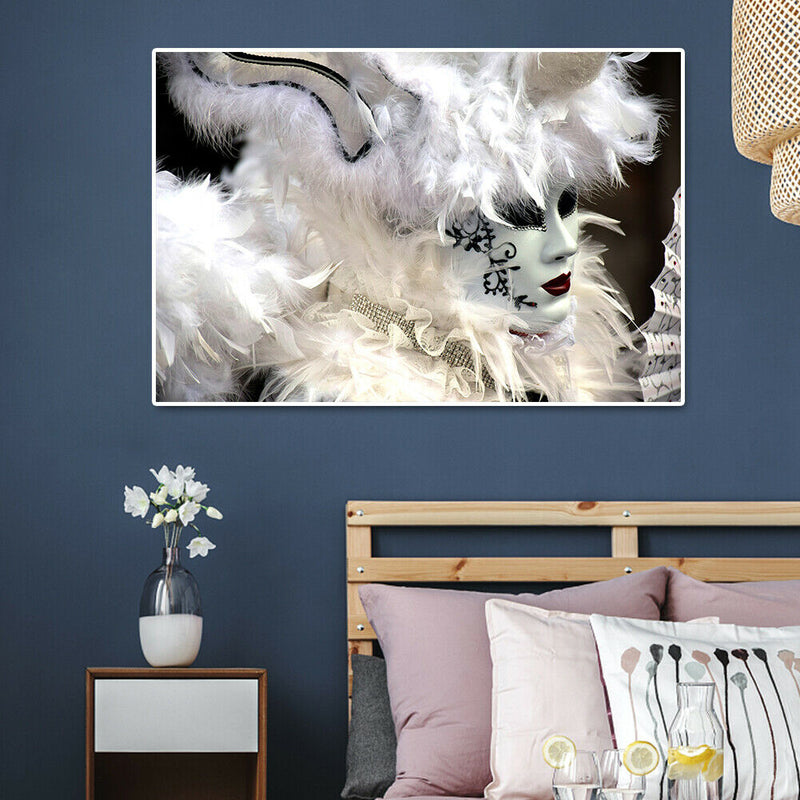 1000pcs DIY Paper Jigsaw Puzzle White Feather Decoration Room Picture Gifts