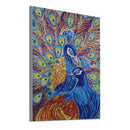 5D DIY Special Shaped Diamond Painting Peafowl Cross Stitch Embroidery Kits