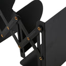 The Freedom To Adjust Bookshelf Large Metal Bookend Desk Holder Stand for B