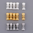 15Pcs Multipurpose Home Used DIY Jewelry Components Bowknot Shape Jewelry