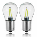 2x 1156 BA15S P21W COB White LED Turn Signal Light Reverse Backup Lamp Bulb B7U5