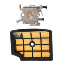 Carb Carburetor Air Filter Set Fit  MS200T 020T 11291200653 Chainsaw