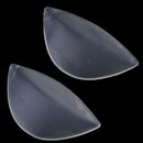 1pair Clear Silicone Gel Arch Foot Wedge Pads Pain Relief Flat Feet Insoles  BX