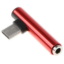 2 Pcs TypeC Male to 3.5mm Headphone Female AUX Adapter Converter