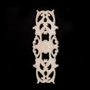 Rubber Wood Carved Applique Retro Furniture Crafts Decor New(22.5*8cm)