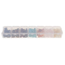 1 Box Topaz, Rose Quartz,Turquoise,Agate For Nail Art Embellishments Phone Case