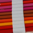 72 Roll School Pencil Case  Canvas Pen Bag Penal Large Pencilcase Stationery FT