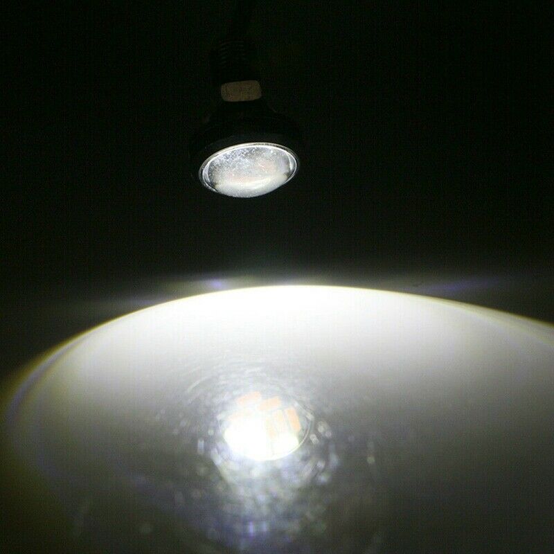 4 Pcs Car 12V 23Mm Dual Color Switchback 4014 12 Led Drl Eagle Eye Daytime  I9J9