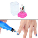 7pcs Manicure Ceramic Alloy Grinding Head Set for Nail Art Polish Pedicure Tool