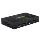 2 in 4 out KVM Switch Splitter Box 2 PCs Sharing 4 USB Devices Switcher For PC