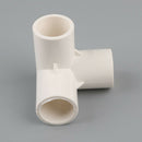 16pcs Plastic PVC 20mm Hose Tee Connector 3 Way Joint For Garden Irrigation D8C3