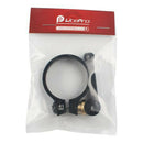 41 mm Bike Seat Post Clamp Seat Tube Clip for 33.9 mm Seatpost Black