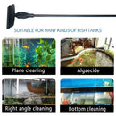 6 In 1 Fish Tank Cleaning Kit Home Brush For Aquarium Algae Scraper Ergonomic
