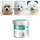 130Pcs Pet Eye Wet Wipes Well Soaked Dog Tear Cleaning Towels Stain Wipes Pads