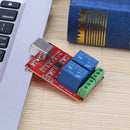 5V 2 Channel Driver-Free USB Smart Control Switch Relay Module for PC