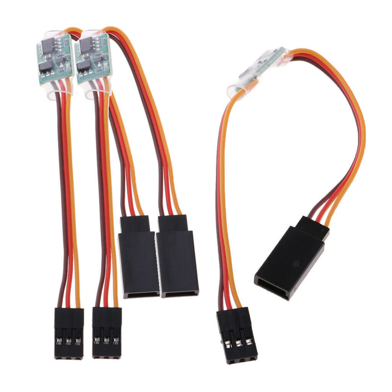 3xRC Aircraft V-Tail  Rotation Inverters for JR Futaba V-Tail Reverse 3V-24V