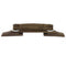 Guitar Bridge Carved rosewood saddle for jazz guitar