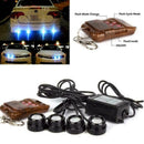 12V Car LED Emergency Strobe Lights DRL 4 in 1 Brake Light with Remote Prac V6T4