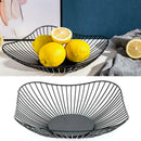 Fruit Basket Bread Storage Rack Plate Snacks Organizer Iron 25.5*11. L0Z1