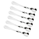 6Pc Stainless Steel Coffee Spoon Dessert Spoon Coffee Scoop Stirring Spoon