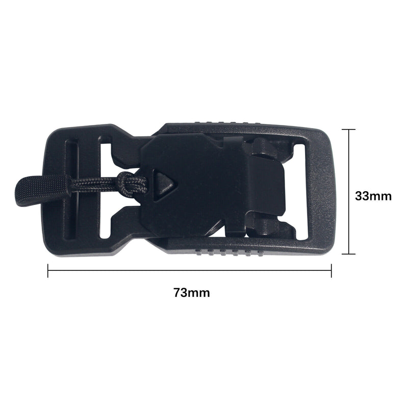 Premium Magnetic Buckle Replacement 25mm Connector Bag Adjuster Fastener