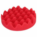 5Pcs 6" Sponge Buffer Waffle Polishing Foam Buffing Pads Set For Car Polish W3M8