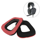 For Logitech  G930 Headphones Red Ear Pad Pads Cup Cups Cushions Earpads USG