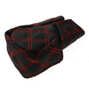 2pcs Car Leather Hand Brake Shift Knob Cover Gear Case Car Interior Decor