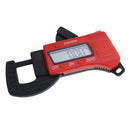 12.7mm/.5" Carbon Fiber Composites Digital Thickness Caliper Micrometer Red