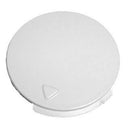 Front Bumper Towing Eye Cover Cap 1214013 White Plastic For Ford Fiesta Mk6