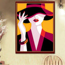 Beauty 5D DIY Full Drill Diamond Painting Embroidery Craft Needlework Gifts