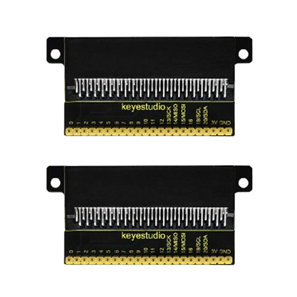 2Pcs Micro bit GPIO Expansion Board Breakout Board Adapter DIY Kits