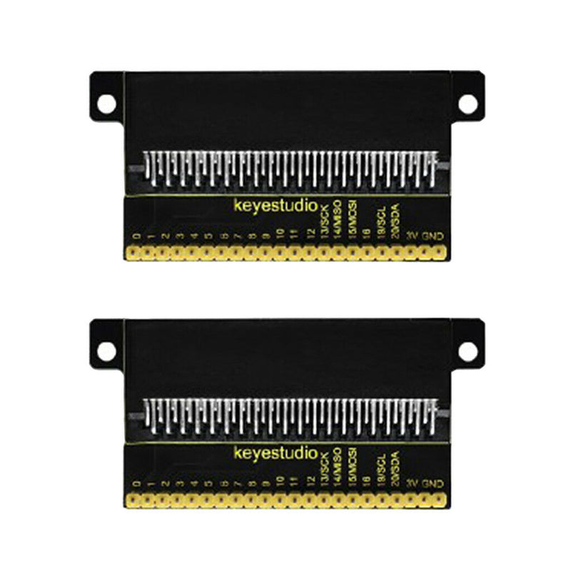 2Pcs Micro bit GPIO Expansion Board Breakout Board Adapter DIY Kits