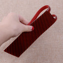 Red Carbon Fiber Console Dashboard Panel Cover Trim Fit For Ford Mustang 15-19