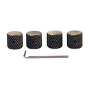 4pcs Bronze color Aluminum Rotary Electronic Control Potentiometer Knob for 6 mm